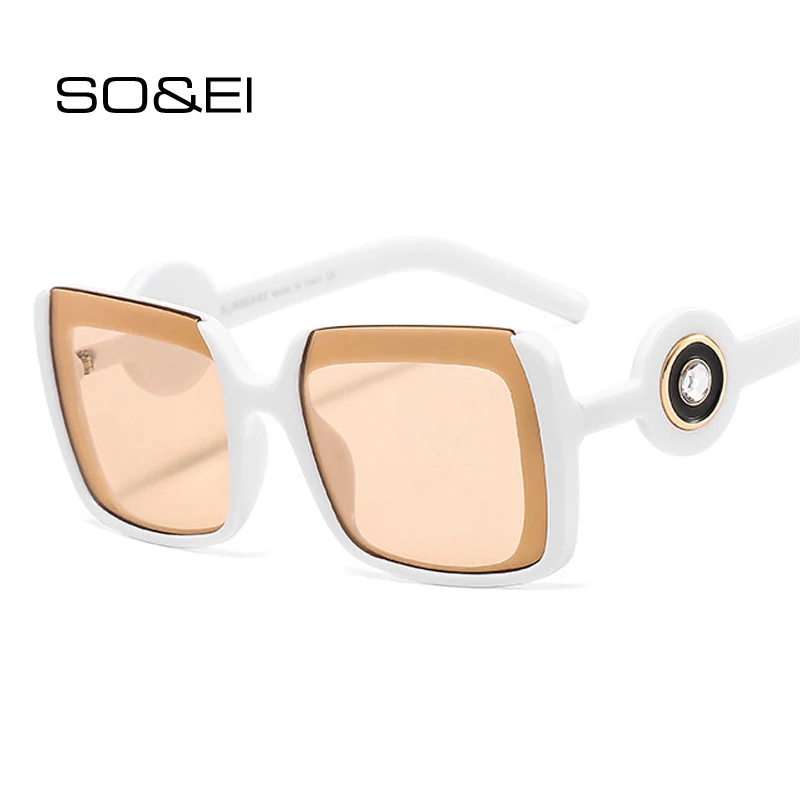 SO&EI Ins Popular Fashion Square Colorful Women Luxury Sunglasses Brand Designer Vintage Crystal Eyewear Men Sun Glasses Shades
SO&EI Ins Popular Fashion Square Colorful Women Luxury Sunglasses Brand Designer Vintage Crystal Eyewear Men Sun Glasses Shades
