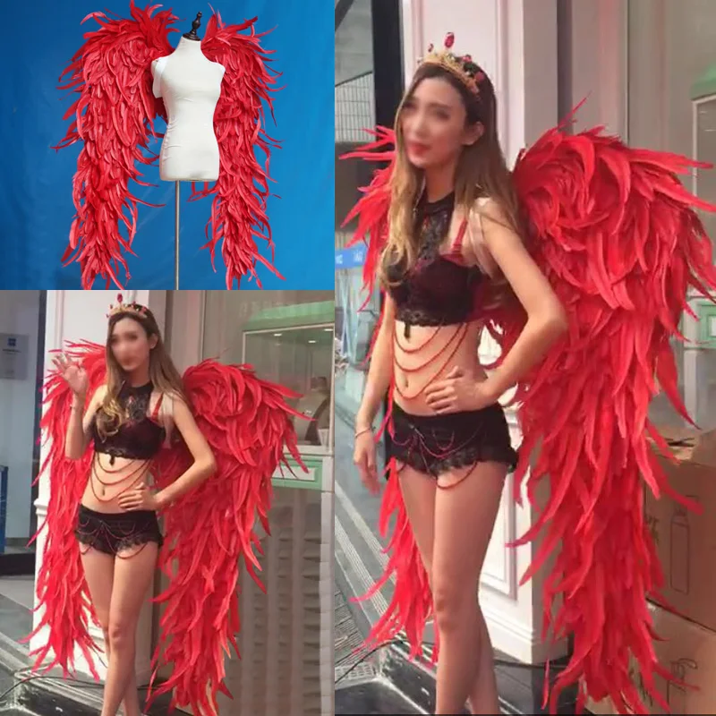 Hot Red Creative Feather Angel Feather Wings Adult Model Walk Show Cos Party Wing Shooting Props Murals Wall Decoration Craft
Hot Red Creative Feather Angel Feather Wings Adult Model Walk Show Cos Party Wing Shooting Props Murals Wall Decoration Craft