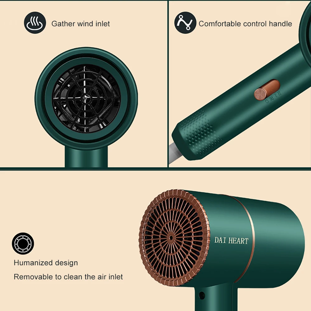 Professional Negative Ionic Dryer Cold Quick Drying Hot Cold Air Powerful Styling Tool Salon High Power Blow Blu-Ray Dryer Tools
Professional Negative Ionic Dryer Cold Quick Drying Hot Cold Air Powerful Styling Tool Salon High Power Blow Blu-Ray Dryer Tools