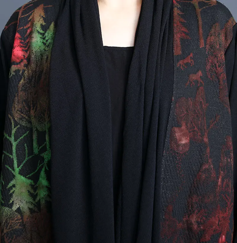 National style Women's Trench Coat Floral Print Chinese Style Patchwork Outwear D556.
National style Women's Trench Coat Floral Print Chinese Style Patchwork Outwear D556.