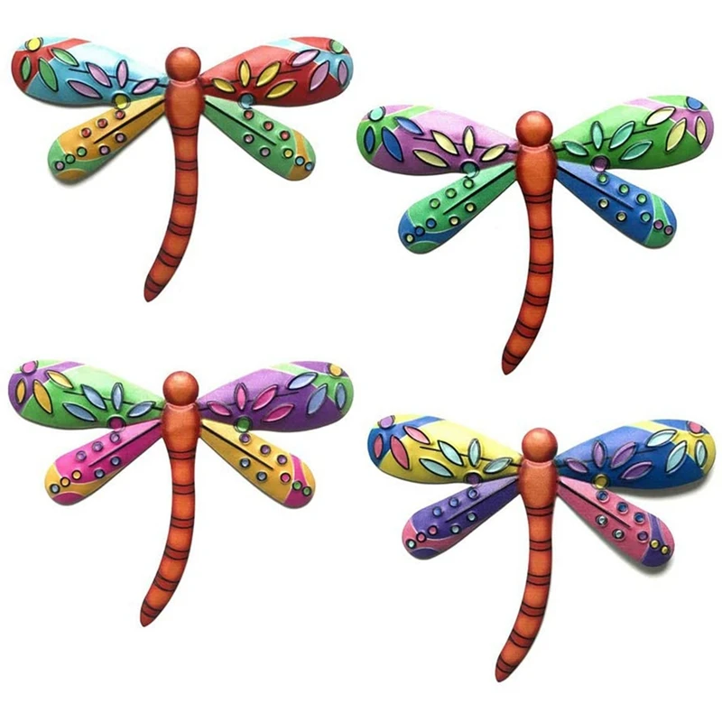 4Pcs Outdoor Wall Art Metal Wall Art For Living Room Dragonfly Wall Decor Ornament Metal Realistic Wall Ornament
4Pcs Outdoor Wall Art Metal Wall Art For Living Room Dragonfly Wall Decor Ornament Metal Realistic Wall Ornament