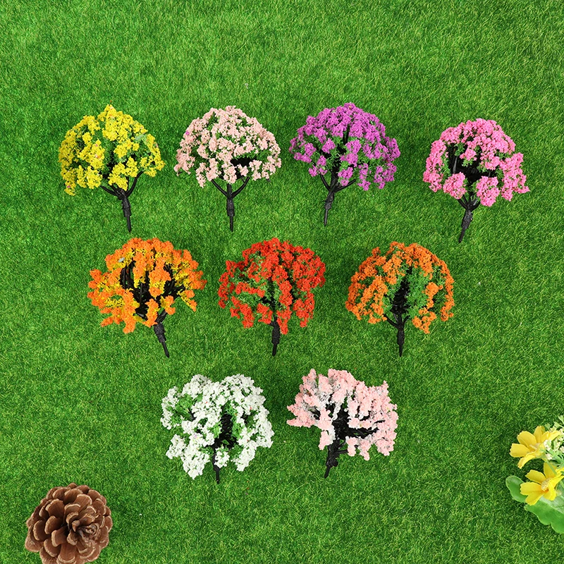 1Pc 1:87 Colorful Flower Model Train Flower Trees Ball Shaped Scenery Landscape Dollhouse Decoration Accessories
1Pc 1:87 Colorful Flower Model Train Flower Trees Ball Shaped Scenery Landscape Dollhouse Decoration Accessories