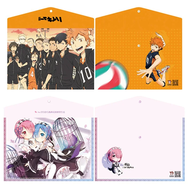 1PC Anime Haikyuu!! PVC File Bag Press Button File Bag Waterproof Folder Document Organizer Files Holder A
1PC Anime Haikyuu!! PVC File Bag Press Button File Bag Waterproof Folder Document Organizer Files Holder A