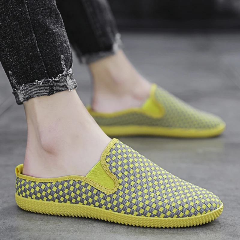 WOTTE Sandals Men Summer Slippers Fashion Sandalias Cotton Fabric Flip Flops Shoes Male Outdoor Non-slip Flat Slides
WOTTE Sandals Men Summer Slippers Fashion Sandalias Cotton Fabric Flip Flops Shoes Male Outdoor Non-slip Flat Slides
