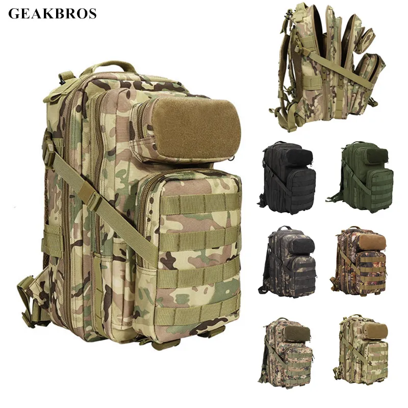 30L Army Military Tactical Backpack 1000D Polyester 3P Softback Outdoor Waterproof Rucksack Men Hiking Camping Hunting Bags
30L Army Military Tactical Backpack 1000D Polyester 3P Softback Outdoor Waterproof Rucksack Men Hiking Camping Hunting Bags