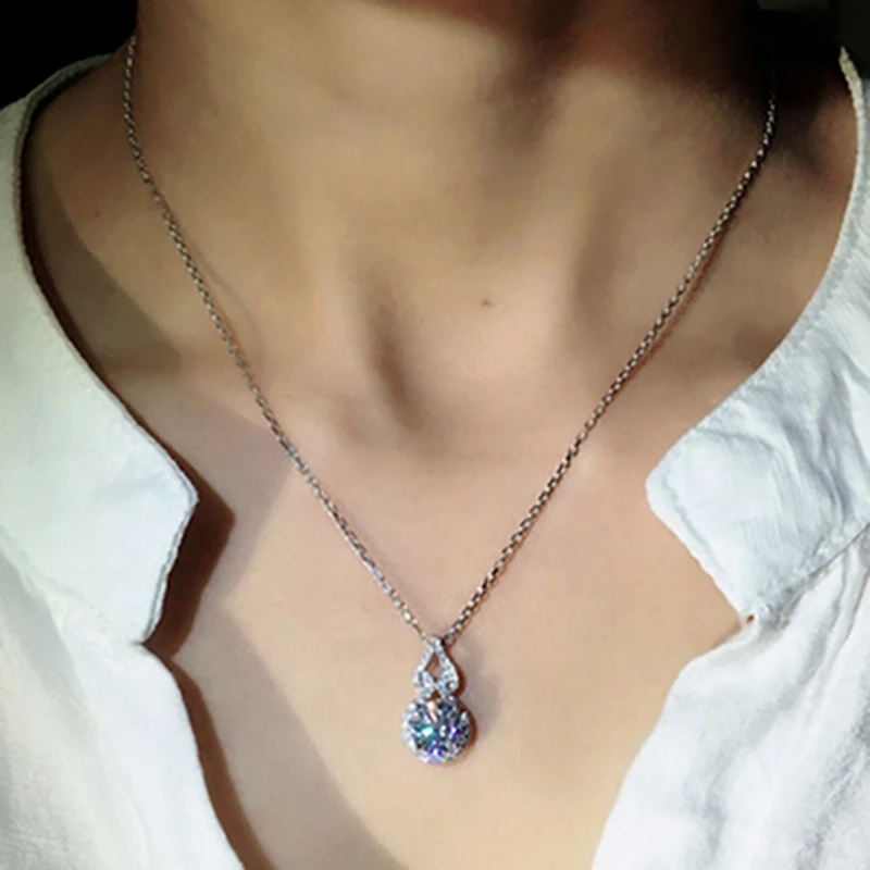 Charm Shiny Pendant Necklaces for Women Classical drop-shaped Crystal Choker Necklace Silver Plated Fashion Jewelry
Charm Shiny Pendant Necklaces for Women Classical drop-shaped Crystal Choker Necklace Silver Plated Fashion Jewelry