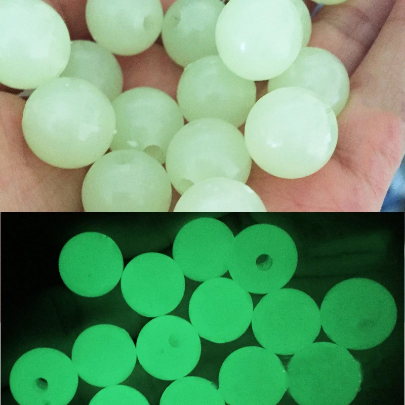 100PCS Luminous Beads Fishing Fluorescent Plastic Round Beads Fishing Gear Glow in the Drak Beads Clothing Decoration Accessory
100PCS Luminous Beads Fishing Fluorescent Plastic Round Beads Fishing Gear Glow in the Drak Beads Clothing Decoration Accessory