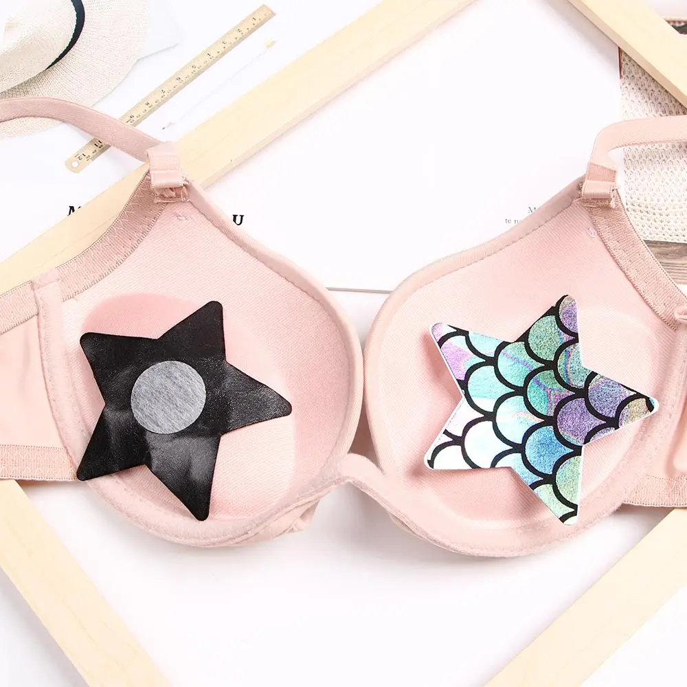 Fashion Sexy Mermaid Scales Holographic Heart Breast petal Nipples Sticker Invisible Bra Nipple Cover
Fashion Sexy Mermaid Scales Holographic Heart Breast petal Nipples Sticker Invisible Bra Nipple Cover