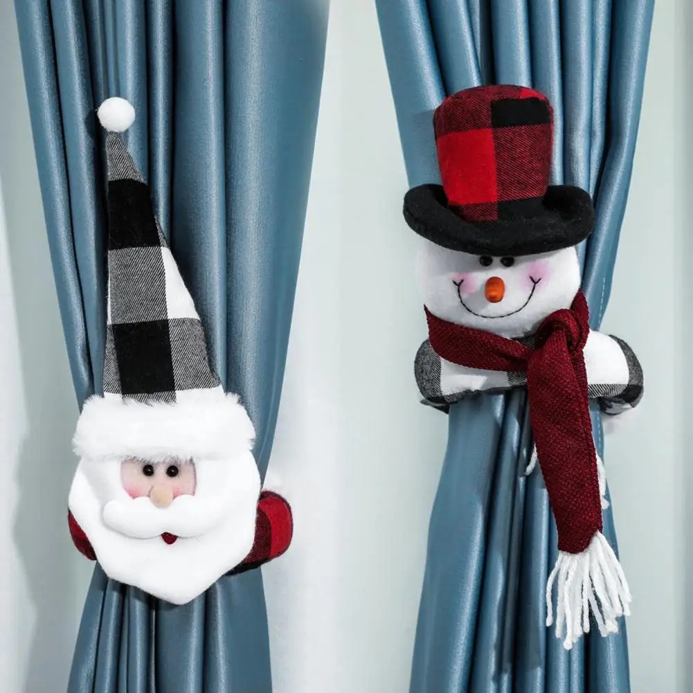 Festive Creative Christmas Santa Clause Drape Holder Fabric Curtain Clip Punch Free for Office
Festive Creative Christmas Santa Clause Drape Holder Fabric Curtain Clip Punch Free for Office