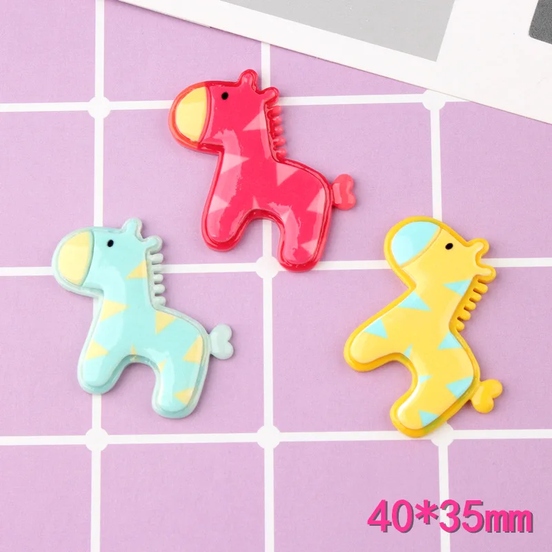 10Pcs Cartoon Horse Flat back Resin Cabochons Accessories for Hair Bows Center DIY Phone Case Decoration Scrapbooking 40*35mm
10Pcs Cartoon Horse Flat back Resin Cabochons Accessories for Hair Bows Center DIY Phone Case Decoration Scrapbooking 40*35mm