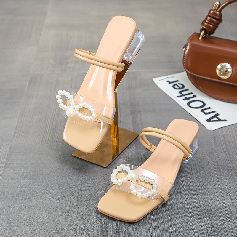 Новинка лета 2021, женские тапочки на высоком каблуке, Модные женские сандалии с бантом, прозрачные туфли-лодочки, сексуальные женские туфли н...
Новинка лета 2021, женские тапочки на высоком каблуке, Модные женские сандалии с бантом, прозрачные туфли-лодочки, сексуальные женские туфли н...