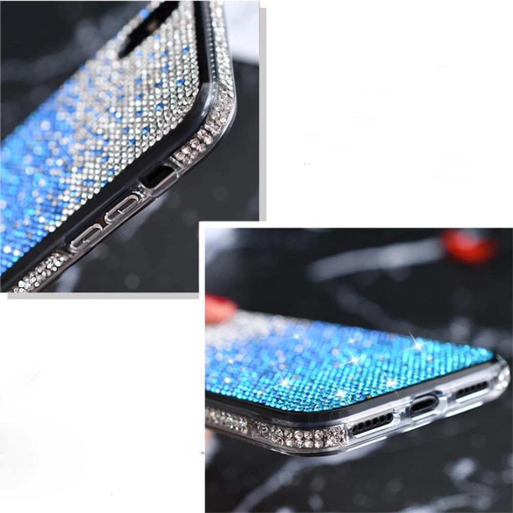 1 Pcs Shining Glitter Bling Diamond Gradient Color Case For iPhone 7 6 6s 8 Plus Phone Cases For iPhone X XS Max XR TPU Cover
1 Pcs Shining Glitter Bling Diamond Gradient Color Case For iPhone 7 6 6s 8 Plus Phone Cases For iPhone X XS Max XR TPU Cover