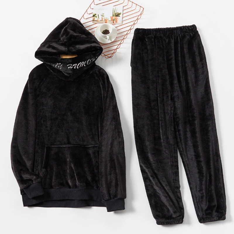 Flannel Men Pajamas Set Thicken Warm Man Winter Pajama Loosen Sweatshirt Hoodies Long Sleeve Pyjamas Soft Homewear Lounge Wear
Flannel Men Pajamas Set Thicken Warm Man Winter Pajama Loosen Sweatshirt Hoodies Long Sleeve Pyjamas Soft Homewear Lounge Wear