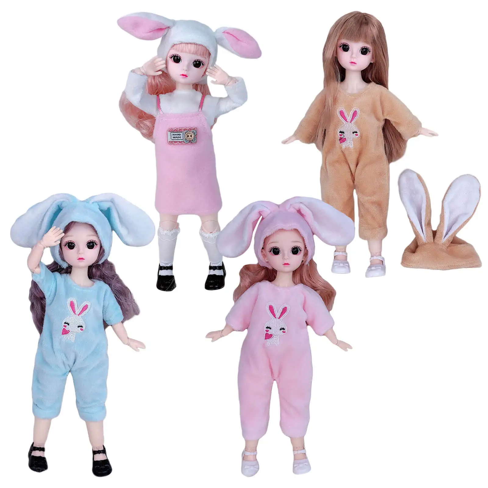DIY Movable Joint Full Body Doll Durable Safe Simulation Role-playing Girl Makeup Princess Toy Decoration Kids Birthday Gifts
DIY Movable Joint Full Body Doll Durable Safe Simulation Role-playing Girl Makeup Princess Toy Decoration Kids Birthday Gifts