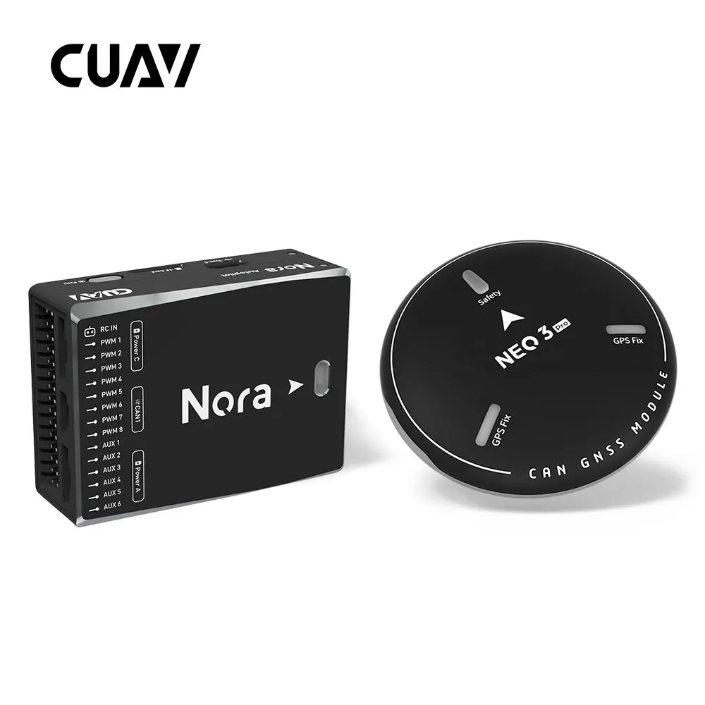 Автопилот CUAV Нора с M9N NEO 3 CAN GPS Pixhawk Контроллер полета открытым исходным кодом для