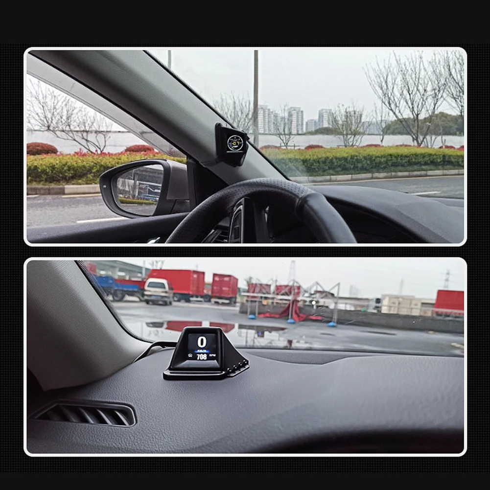 AP-1 Car HUD Head-up Display OBD GPS Speedometer A-pillar Center Console Install
AP-1 Car HUD Head-up Display OBD GPS Speedometer A-pillar Center Console Install