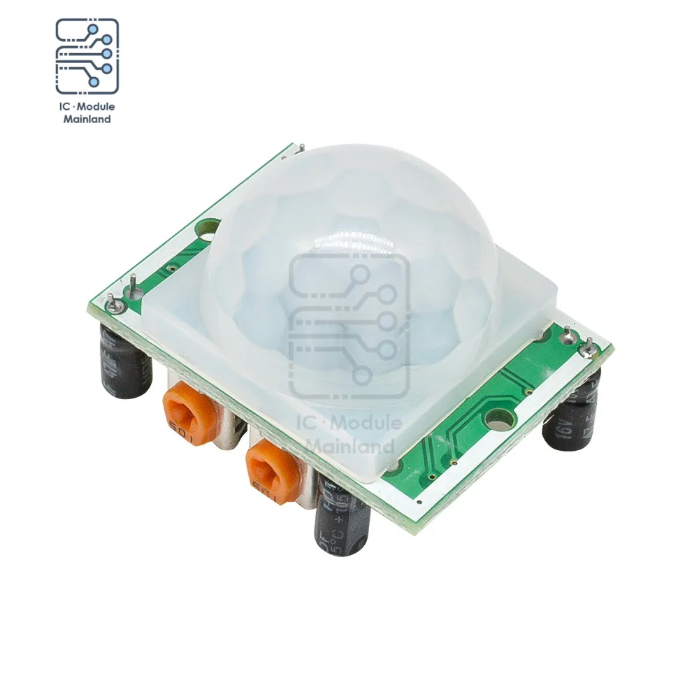 HC-SR501 SR501 Automatic Infrared Sensor Module Pyroelectric Body PIR Infared Sensor Switch Module
HC-SR501 SR501 Automatic Infrared Sensor Module Pyroelectric Body PIR Infared Sensor Switch Module