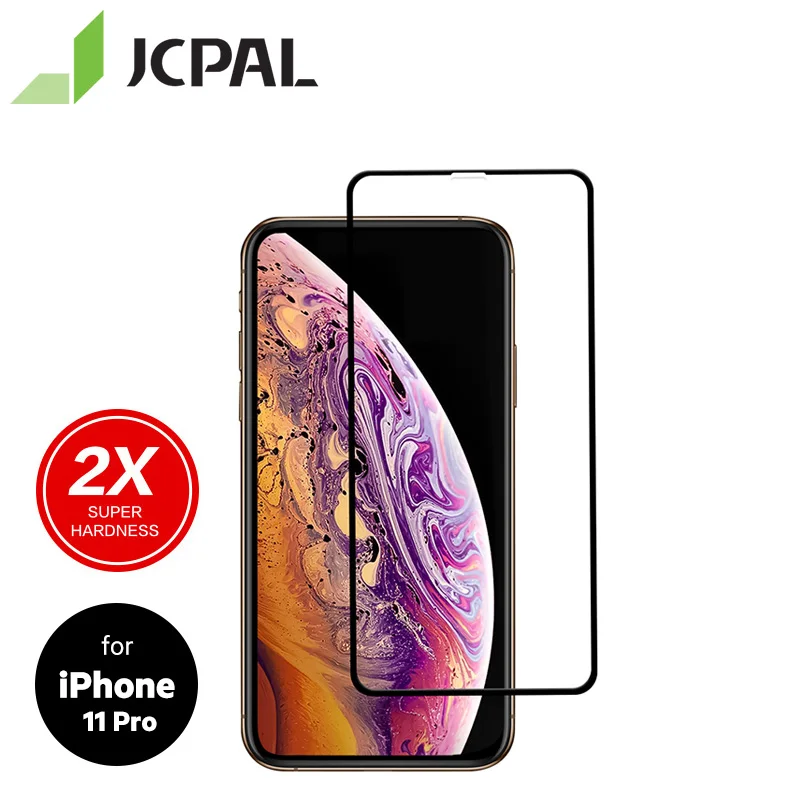 JCPAL Presever супер твердость стекло протектор экрана для iPhone11 Pro/XS/X 5 8 "с двойной