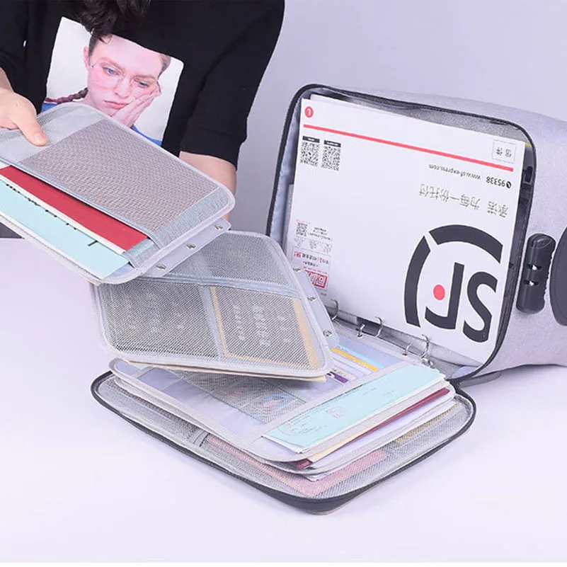 High Quality Large Capacity Document Storage Bag Box Waterproof Document Bag Organizer Papers Storage Pouch Travel File Bag
High Quality Large Capacity Document Storage Bag Box Waterproof Document Bag Organizer Papers Storage Pouch Travel File Bag