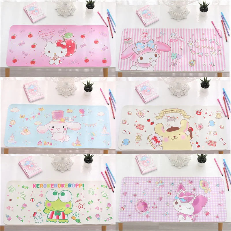 30*67CM Kawaii Sanrio Plush Cartoon Kitten Kuromi My Melody Cute Computer Keyboard Mouse Pad Thickened Placemat For Girls Gifts
30*67CM Kawaii Sanrio Plush Cartoon Kitten Kuromi My Melody Cute Computer Keyboard Mouse Pad Thickened Placemat For Girls Gifts