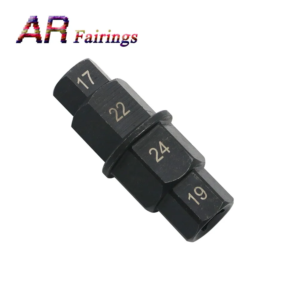 17mm 19mm 22mm 24mm Motorcycle Front Rear Wheel Axle Hex Spindle Driver Removal Tool
17mm 19mm 22mm 24mm Motorcycle Front Rear Wheel Axle Hex Spindle Driver Removal Tool