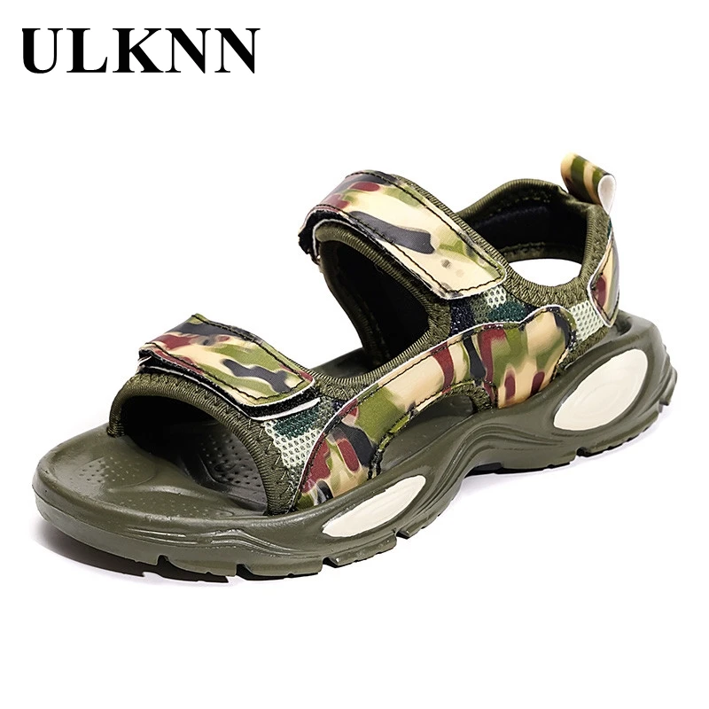 ULKNN Boys Hook&loop Sandals Student Sports Shoes Kids Boys Camouflage New Summer Lightweight Beach Shoes Non-slip Soft Sole
ULKNN Boys Hook&loop Sandals Student Sports Shoes Kids Boys Camouflage New Summer Lightweight Beach Shoes Non-slip Soft Sole