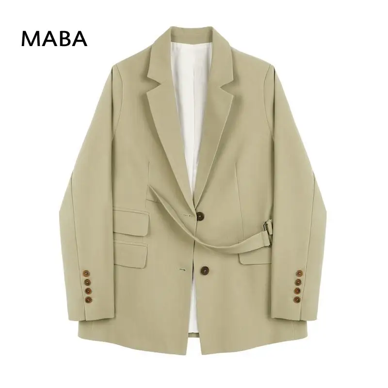 New Women Green Blazers Coat Spring Autumn Long Sleeve Loose Solid Color Korean Harajuku Blazer Temperament Streetwear Jacket
New Women Green Blazers Coat Spring Autumn Long Sleeve Loose Solid Color Korean Harajuku Blazer Temperament Streetwear Jacket