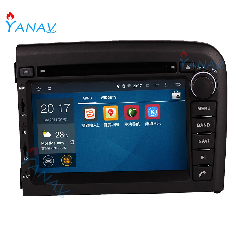 Android system Car audio For-VOLVO S80 1999-2005 GPS navigation Car Stereo autoradio Multimedia video HD touch screen DVD Player
Android system Car audio For-VOLVO S80 1999-2005 GPS navigation Car Stereo autoradio Multimedia video HD touch screen DVD Player