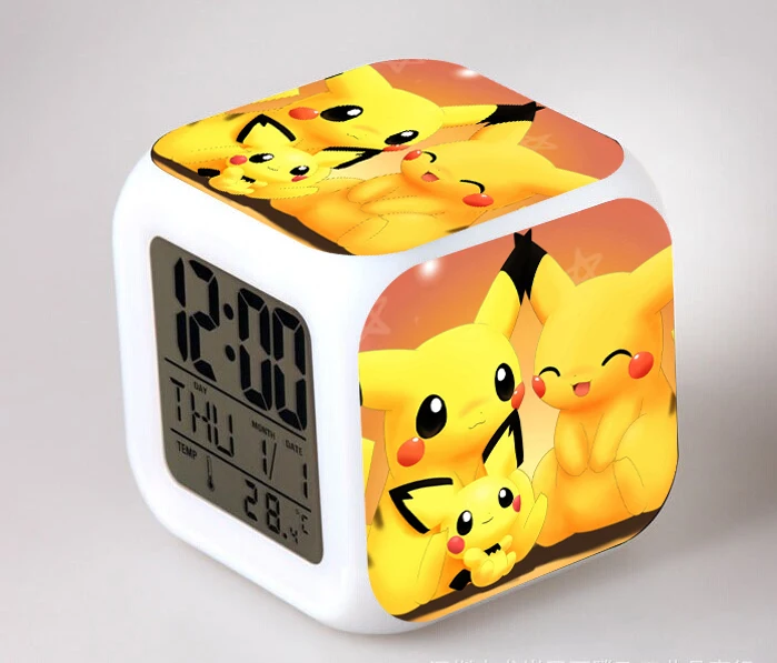 7 Color Changing Pet Monster Alarm ClockDigital Clock LED Night Light Glowing Kids Desk Clock Children Gift With Thermometer
7 Color Changing Pet Monster Alarm ClockDigital Clock LED Night Light Glowing Kids Desk Clock Children Gift With Thermometer