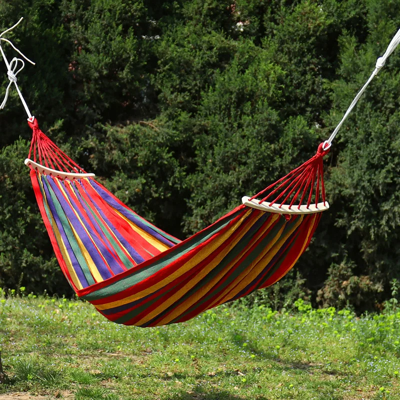Brazilian Double Hammock 2 Person Canvas Cotton Hammock with Carrying Bag for Patio Porch Garden Backyard Lounging WWO66
Brazilian Double Hammock 2 Person Canvas Cotton Hammock with Carrying Bag for Patio Porch Garden Backyard Lounging WWO66