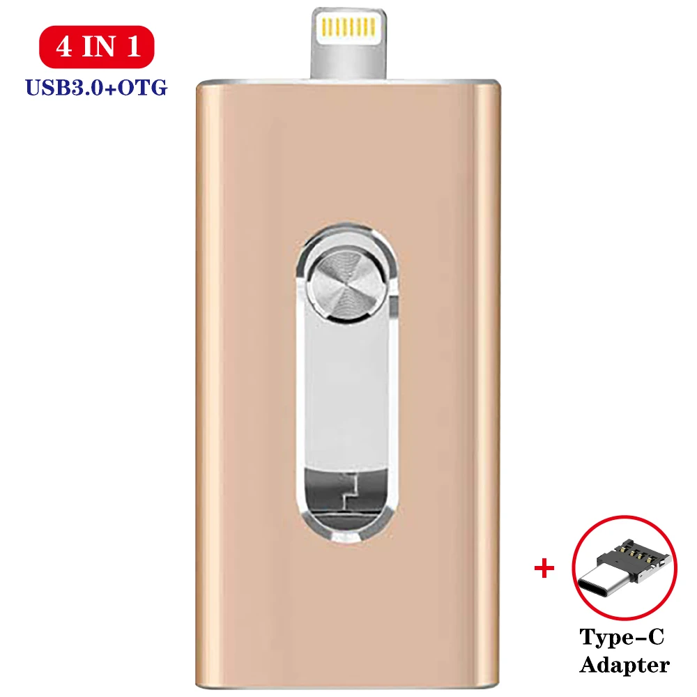 OTG USB flash drive Usb 3.0 pen drive for iPhone/iPAD/Android SmartPhone/Tablet/PC 8GB 16GB 32GB 64GB 128GB Type C Pendrive
OTG USB flash drive Usb 3.0 pen drive for iPhone/iPAD/Android SmartPhone/Tablet/PC 8GB 16GB 32GB 64GB 128GB Type C Pendrive