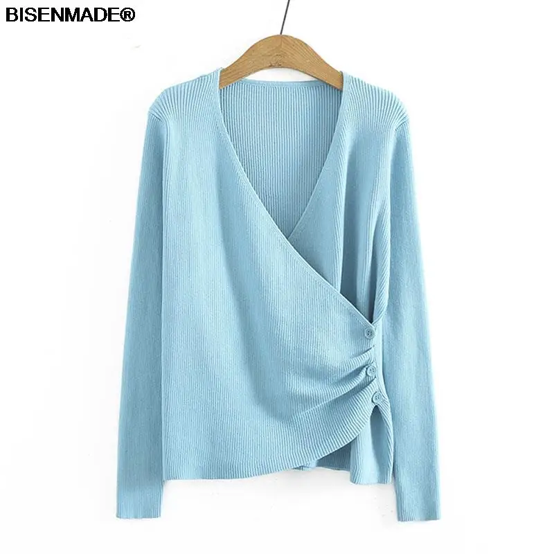 Женская одежда, свитер, большие размеры, осень-зима 2021, новый джемпер, тонкий, с v-образным вырезом и пуговицами, женский вязаный пуловер
Женская одежда, свитер, большие размеры, осень-зима 2021, новый джемпер, тонкий, с v-образным вырезом и пуговицами, женский вязаный пуловер