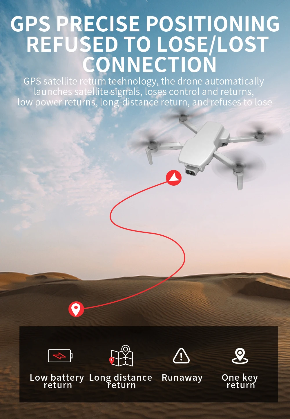 CONUSEA SG108 GPS Drone with 4K HD Dual Camera 5G Wifi FPV Brushless drone profissional RC Quadcopter Mini Dron VS L108 L109pro
CONUSEA SG108 GPS Drone with 4K HD Dual Camera 5G Wifi FPV Brushless drone profissional RC Quadcopter Mini Dron VS L108 L109pro