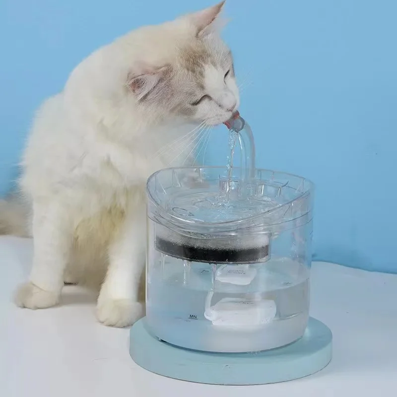 2L Automatic Cat Water Fountain With Faucet Dog Water Dispenser Transparent Drinkers For Cats Pet Drinking Bowl Filter Feeder
2L Automatic Cat Water Fountain With Faucet Dog Water Dispenser Transparent Drinkers For Cats Pet Drinking Bowl Filter Feeder