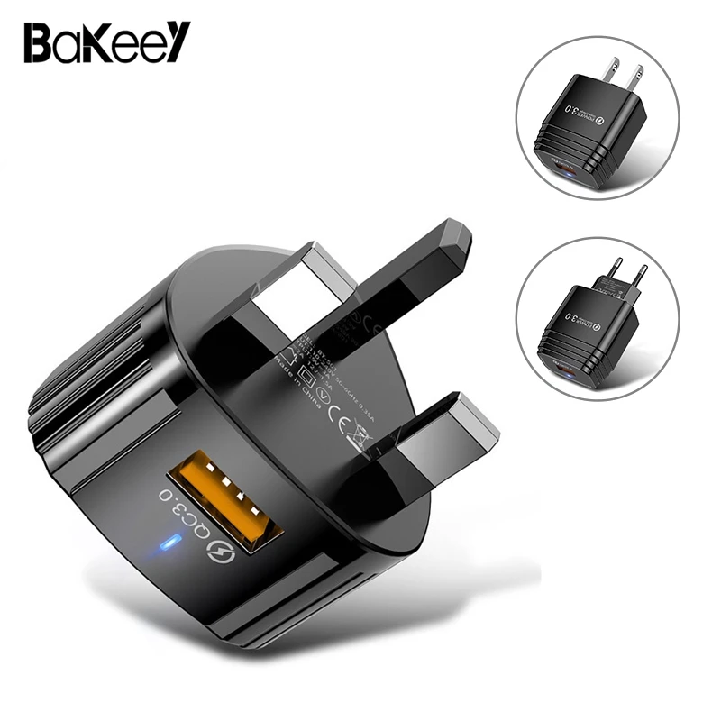 Bakeey Quick Charge QC3.0 Универсальное зарядное устройство для путешествий быстрая