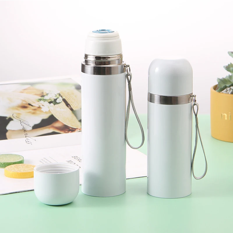 Wholesale Blank Sublimation Water Bottle Stainless Steel White Coated Cup Vacuum Thermos Mug For DIY Heat Transfer Printing
Wholesale Blank Sublimation Water Bottle Stainless Steel White Coated Cup Vacuum Thermos Mug For DIY Heat Transfer Printing