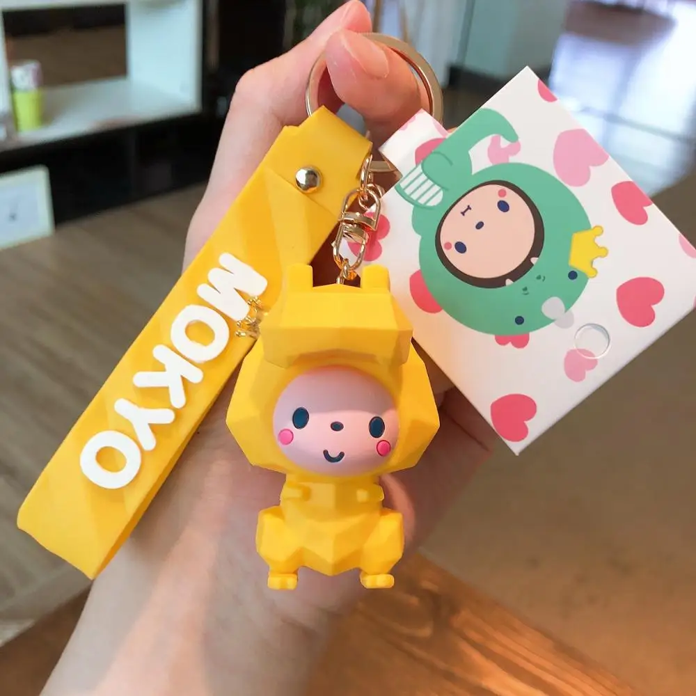 Crown Monkey Silicone Toys Keychain Cartoon Children's Birthday Key Ring Animal School Bag Pendant Doll Kids Couples Women Gift 
Crown Monkey Silicone Toys Keychain Cartoon Children's Birthday Key Ring Animal School Bag Pendant Doll Kids Couples Women Gift