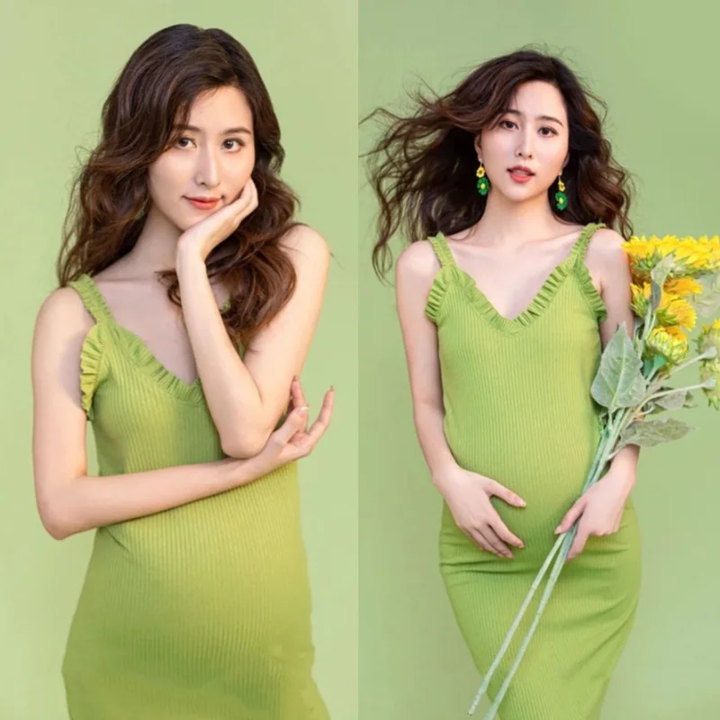 Women Short Sleeveless Maternity Dresses Casual Pregnancy Clothes Dress Pregnant Mother Dress Solid Color V Neck Photo clothing
Women Short Sleeveless Maternity Dresses Casual Pregnancy Clothes Dress Pregnant Mother Dress Solid Color V Neck Photo clothing