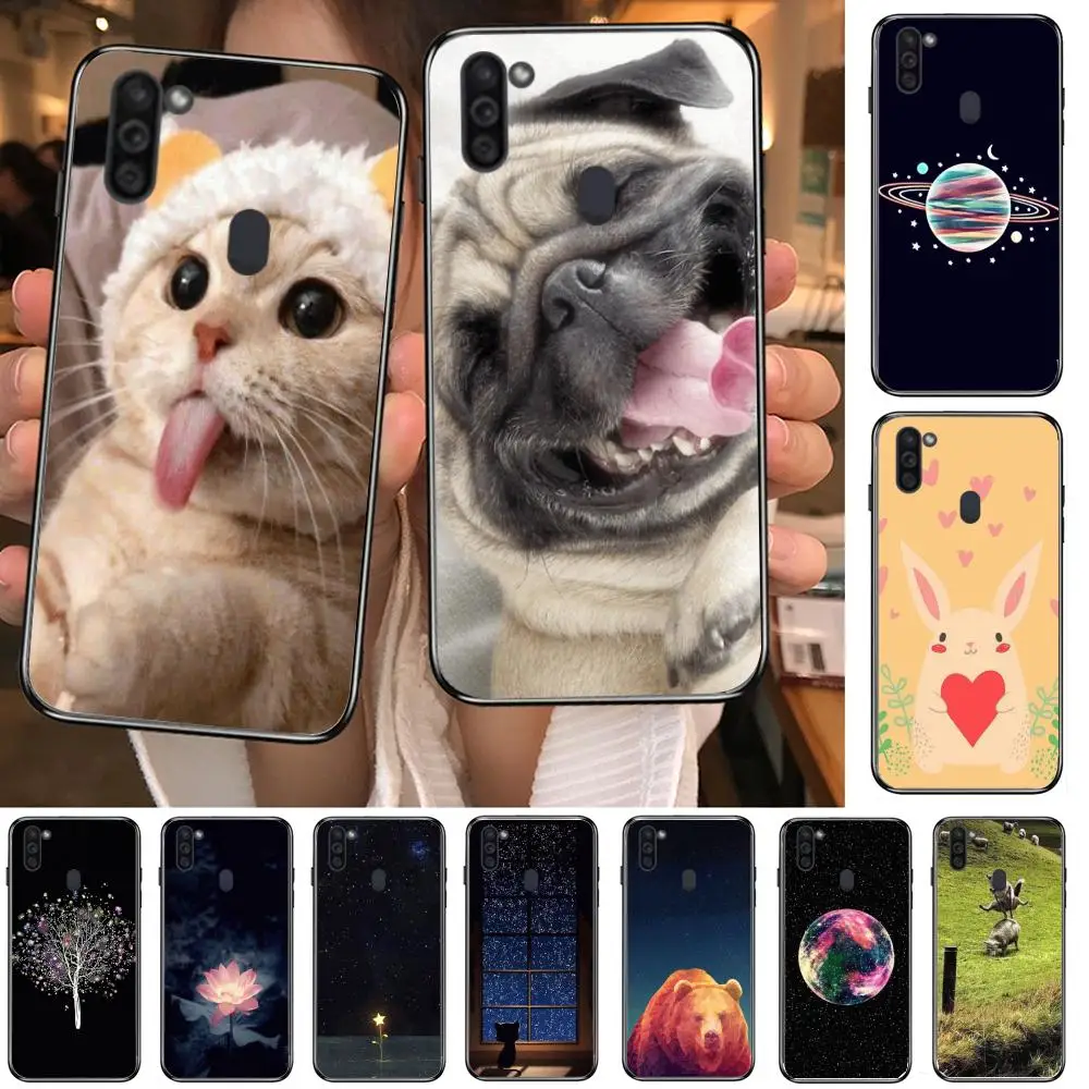 Mobile Phone Case Hull For Samsung Galaxy M 10 20 21 31 30 60S 31S Black Shell Art Cell Cover TPU Cute
Mobile Phone Case Hull For Samsung Galaxy M 10 20 21 31 30 60S 31S Black Shell Art Cell Cover TPU Cute