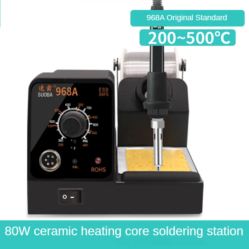 Nano Soldering Station with 5s Fast Heating and Jbc Soldering Iron Tip for Soldering and Repairing Integrated Circuit Components
Nano Soldering Station with 5s Fast Heating and Jbc Soldering Iron Tip for Soldering and Repairing Integrated Circuit Components