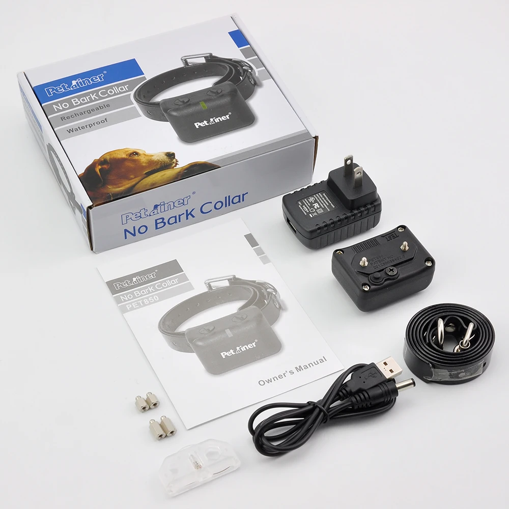 850 Waterproof Low Power Consumption Dog Anti Bark No Barking Collar Trainer Shock Vibrate Rechargeable
850 Waterproof Low Power Consumption Dog Anti Bark No Barking Collar Trainer Shock Vibrate Rechargeable