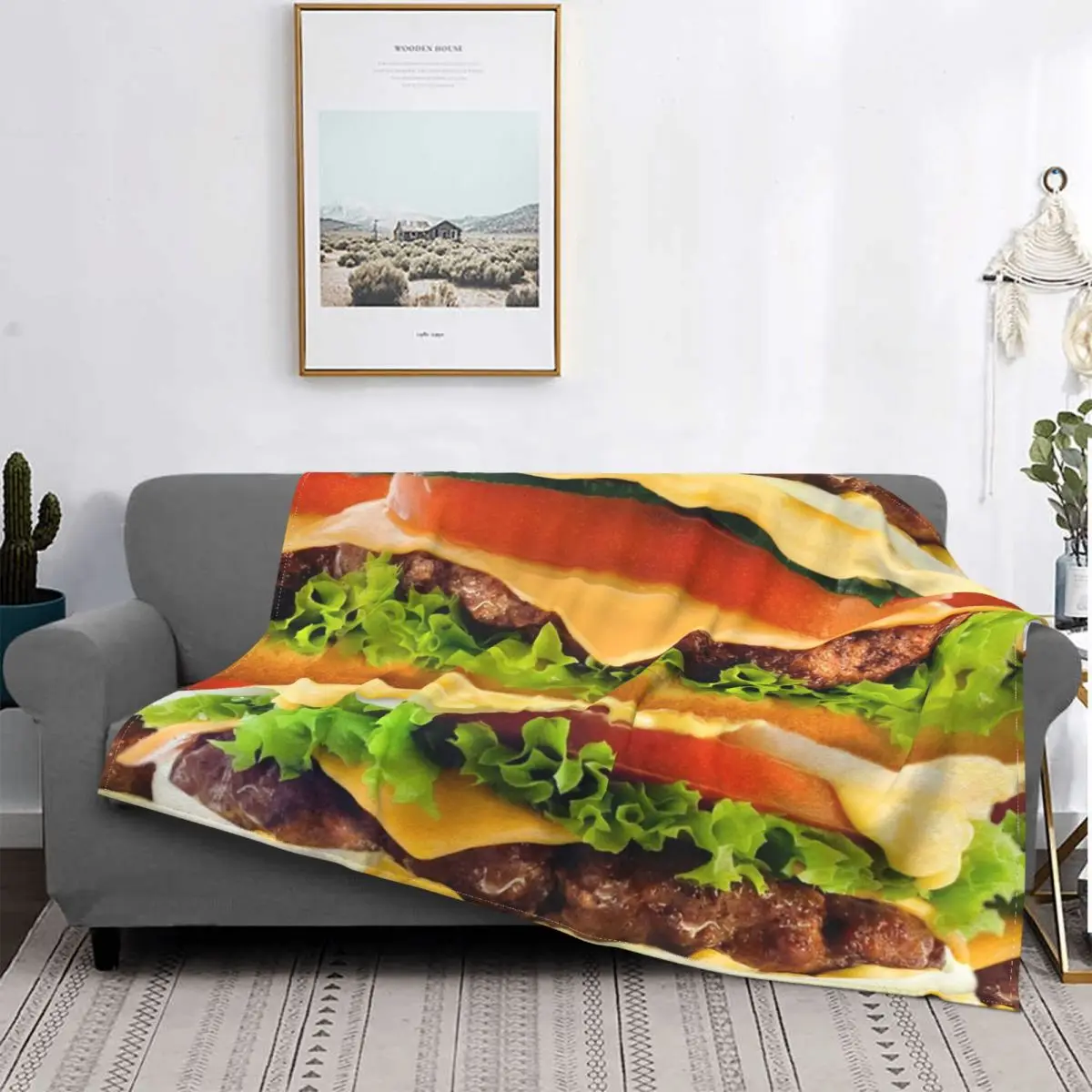 Burger Me Blanket Food Cheese Plush Warm Soft Flannel Fleece Throw Blanket For Bedding Bedspread Quilt Couch Art Outlet
Burger Me Blanket Food Cheese Plush Warm Soft Flannel Fleece Throw Blanket For Bedding Bedspread Quilt Couch Art Outlet