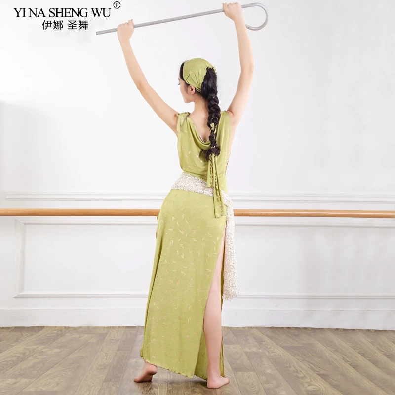 New Women Baladi Shaabi Saidi Costume 2 Piece Set Robe Headpiece Belly Dance Stage Show Performance Outfit Loose Design Adult
New Women Baladi Shaabi Saidi Costume 2 Piece Set Robe Headpiece Belly Dance Stage Show Performance Outfit Loose Design Adult