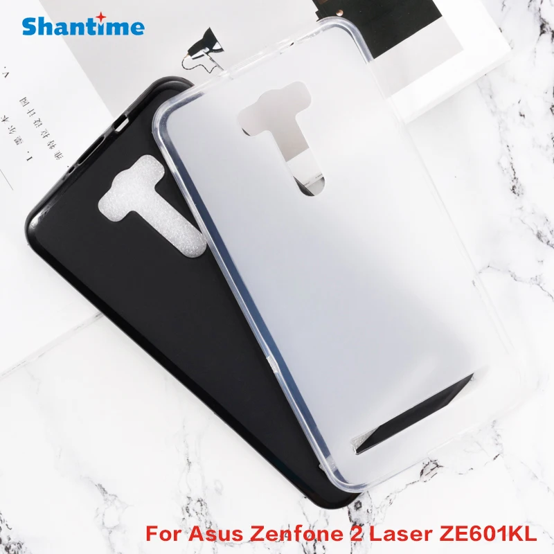 Для Asus Zenfone 2 Laser ZE601KL гелевый силиконовый защитный чехол для задней панели