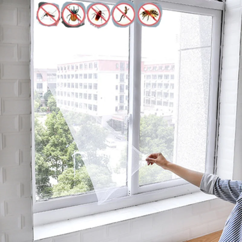2021 Indoor Insect Fly Mosquito Window Screen Curtain Mosquito Netting Door Anti Mosquito Net For Kitchen Window Home Protector
2021 Indoor Insect Fly Mosquito Window Screen Curtain Mosquito Netting Door Anti Mosquito Net For Kitchen Window Home Protector