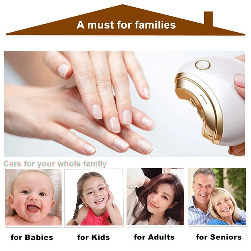 Nail Trimmer Electric Nail File Finger Nail Scissors Baby Nail Trimmer Electric Nail Trimmer Manicure Tool White
Nail Trimmer Electric Nail File Finger Nail Scissors Baby Nail Trimmer Electric Nail Trimmer Manicure Tool White