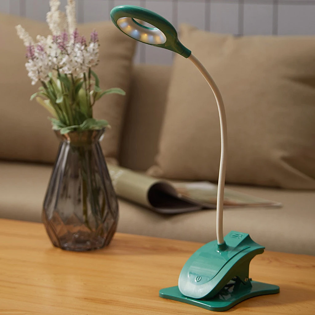 Flexible USB Clip-on LED Reading Light Clamp Bedside Desk Lamp Touch Sensor
Flexible USB Clip-on LED Reading Light Clamp Bedside Desk Lamp Touch Sensor