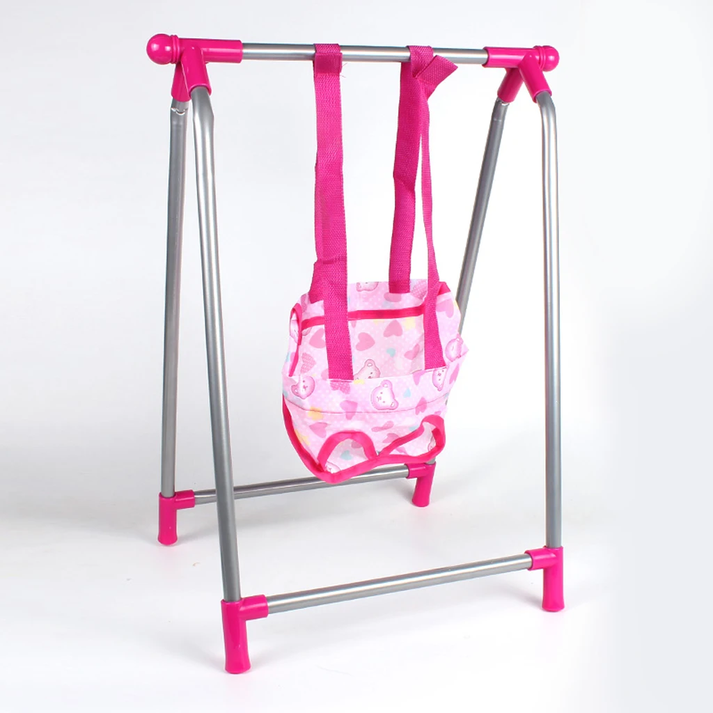 Simulation Baby Toddler Swing ABS Plastic Furniture for 9-12inch Reborn Doll 
Simulation Baby Toddler Swing ABS Plastic Furniture for 9-12inch Reborn Doll