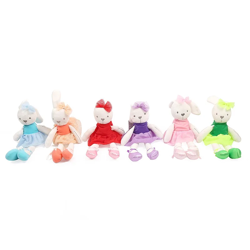 Мягкие плюшевые игрушки кролик Детские куклы матовый погремушки дети животных