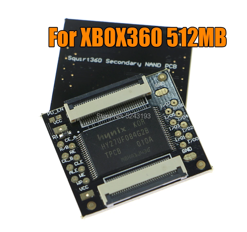 Фото 1 шт. Замена 16 Мб и 512 двойной NAND PCB mbyte для xbox360 chip DUAL PCB|Запасные части| |(China)